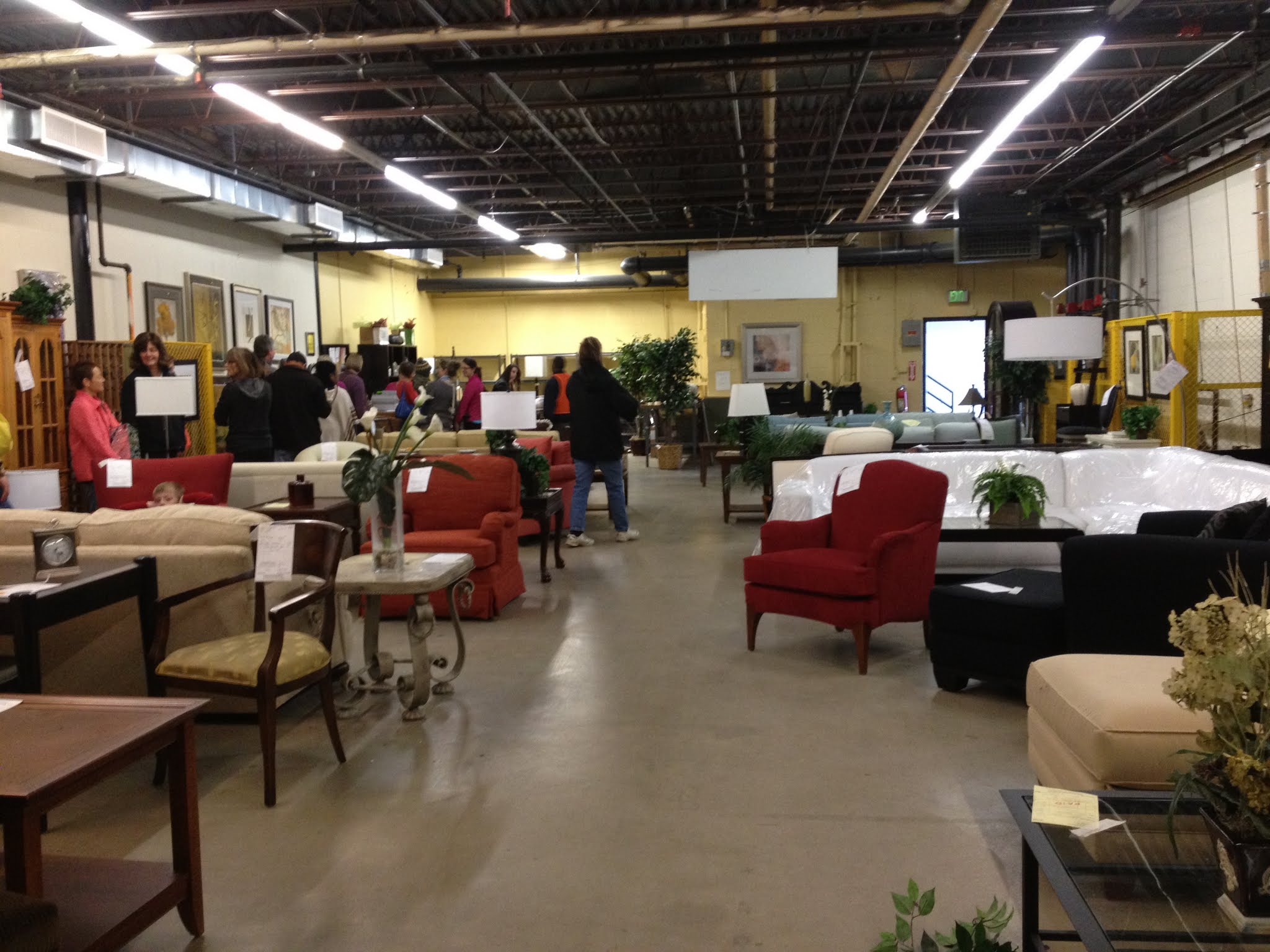 Visit Model Home Interiors Clearance Center for Big Furniture