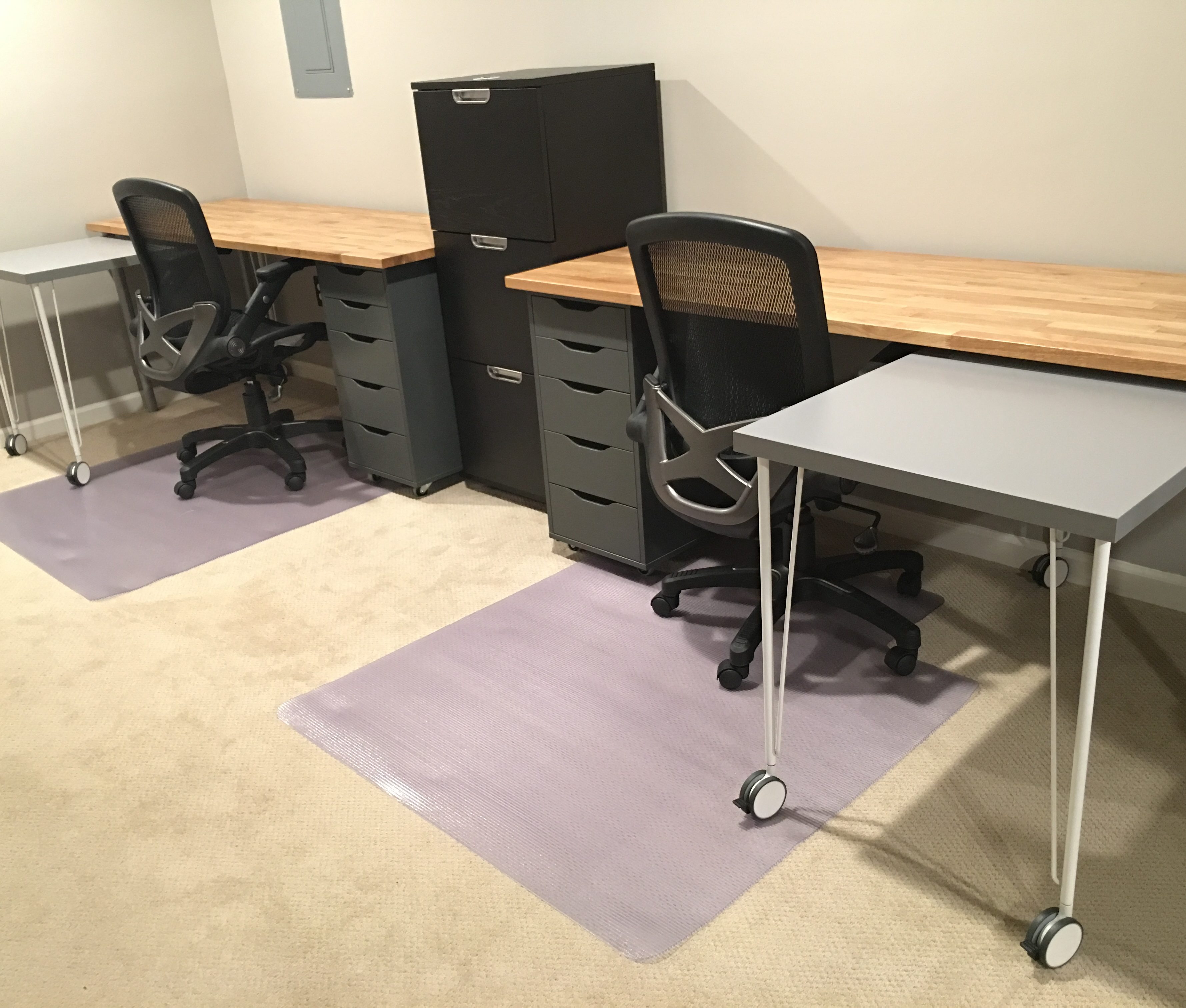 Ikea Hack Custom Transforming Home Office Desks Saving Amy