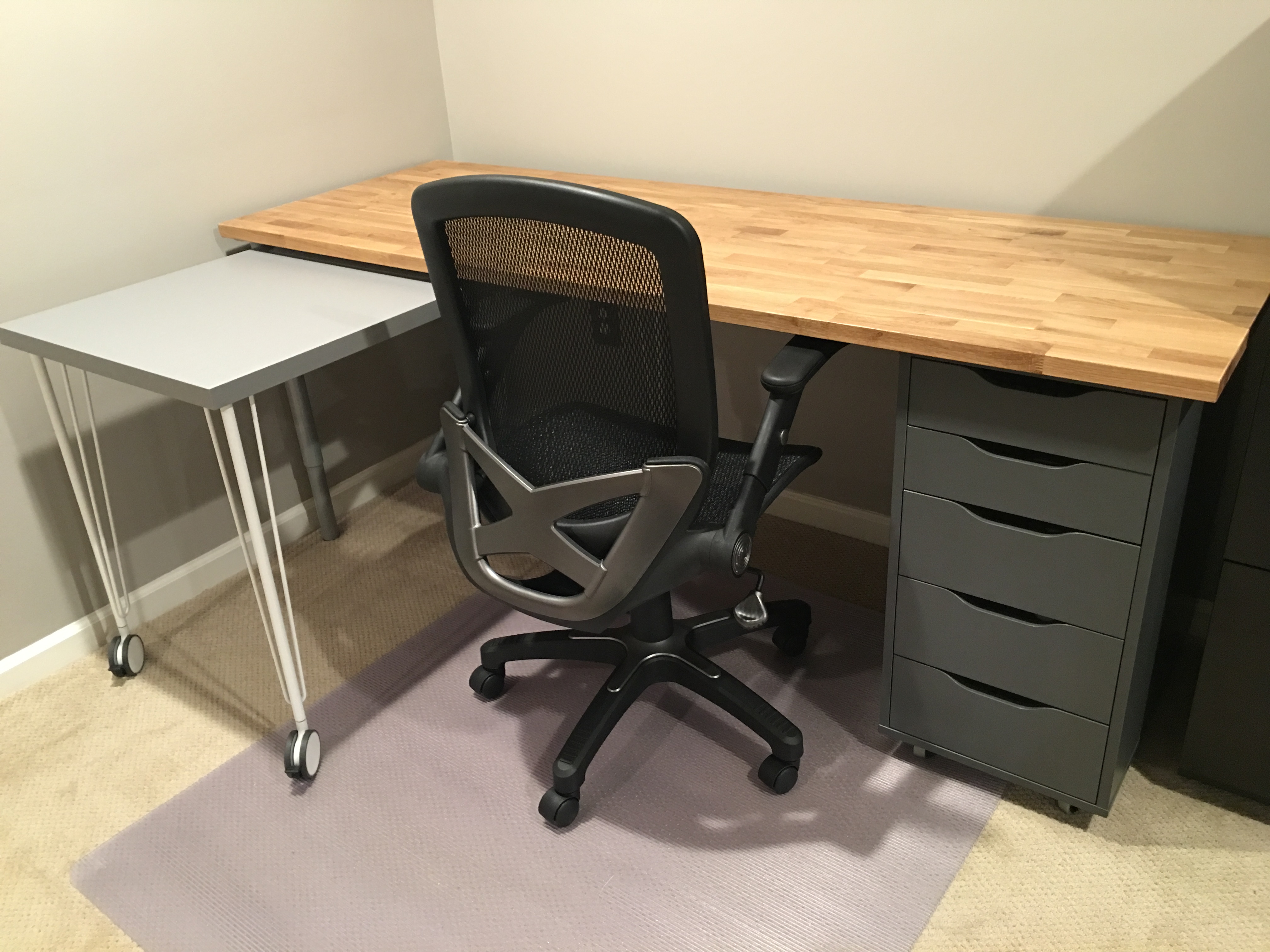 Ikea Hack Custom Transforming Home Office Desks Saving Amy