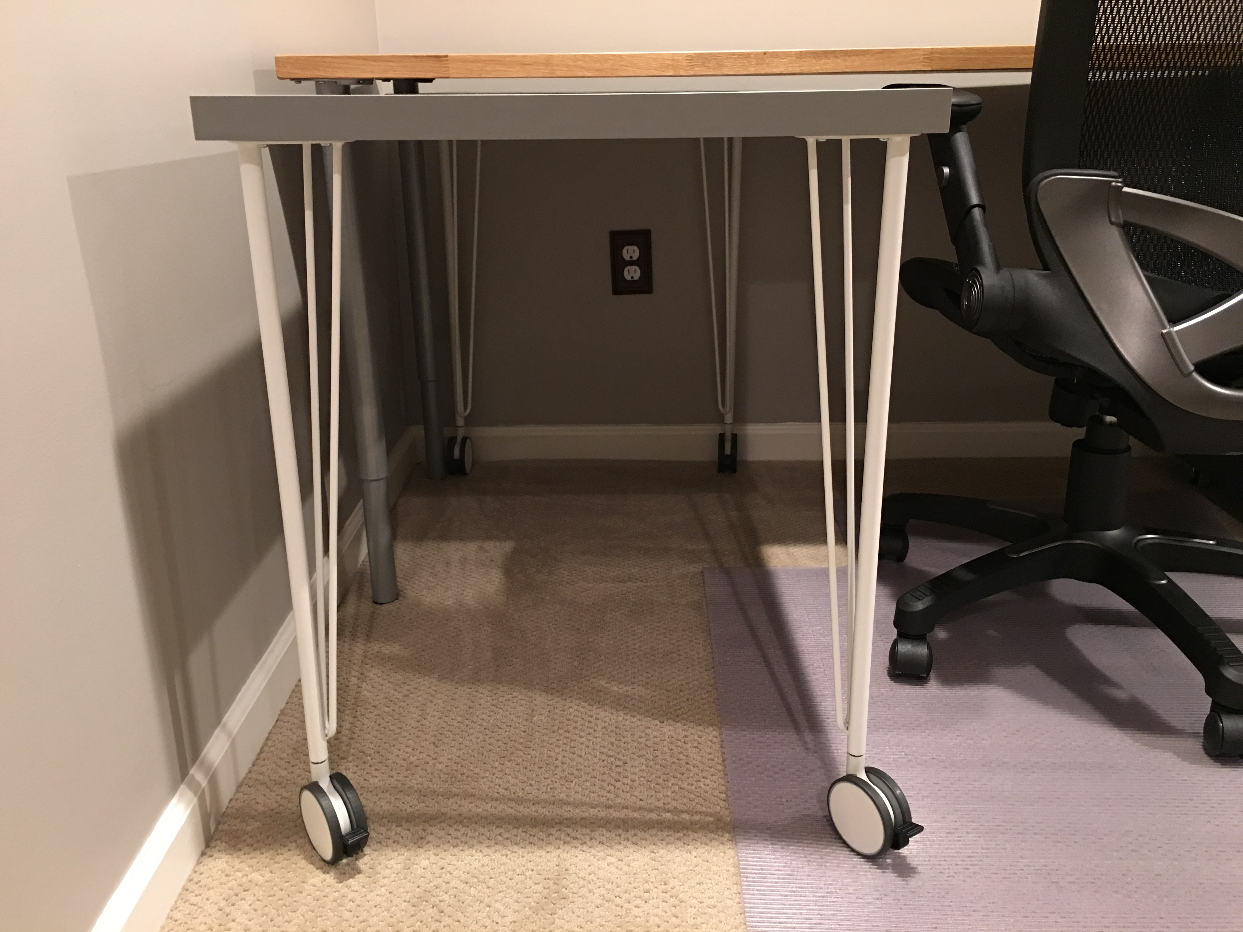 Ikea Hack Custom Transforming Home Office Desks Saving Amy