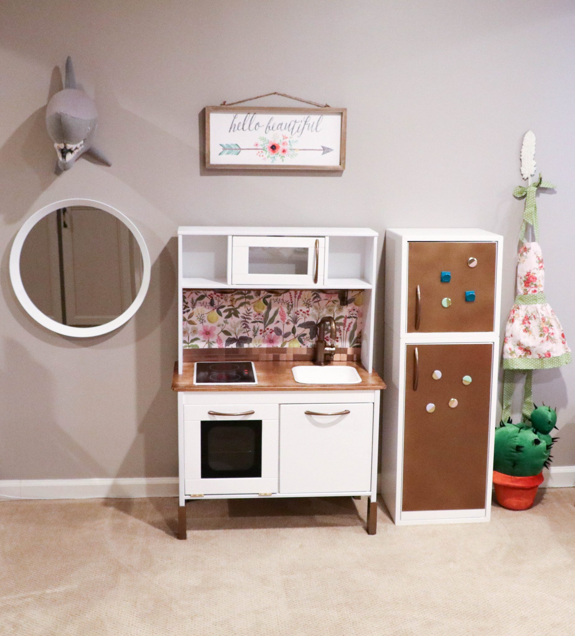 IKEA Hack: Building Your Child's Dream DUKTIG Play Kitchen | Saving Amy