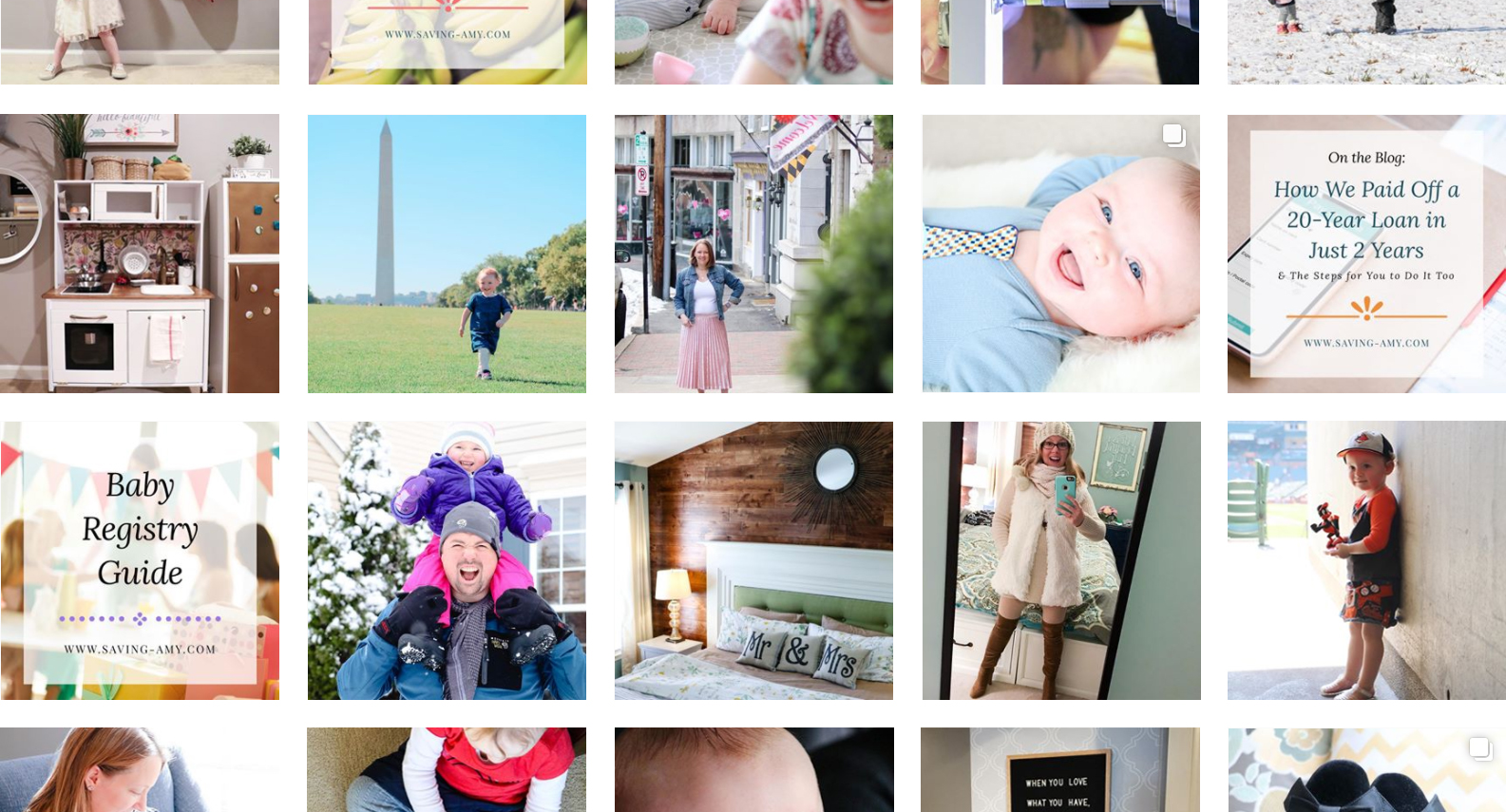 Instagram 2018 Grid 855H