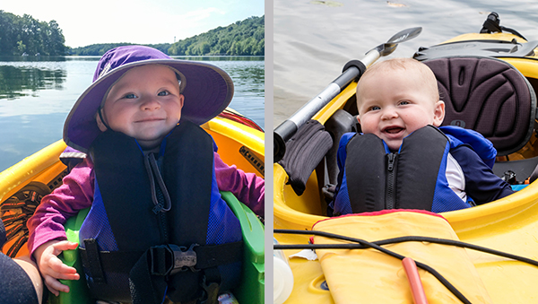 Kayaking Babies