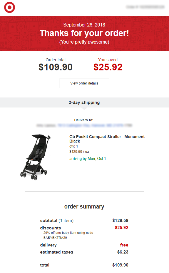 gb stroller target